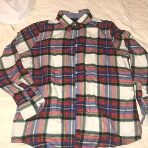 Lands’ End Plaid Flannel